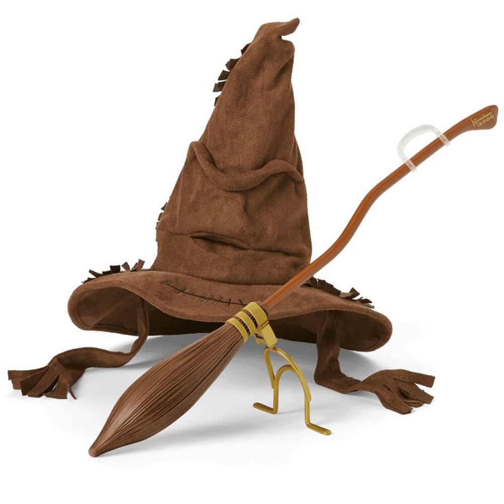 American Girl Harry Potter Wizard Sorting Hat & Broom Nimbus 2000 18-inch Dolls - Picture 3 of 15